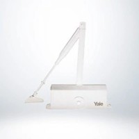 YALE - Yale kapı Hidroliği 300 Serisi Dar Tip Montaj Ayarlı (2-4) Beyaz