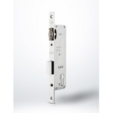 Kale 155P 25mm PVC Doğrama için Silindirli Makaralı Kapı Kilidi - KROM-(Gövde)