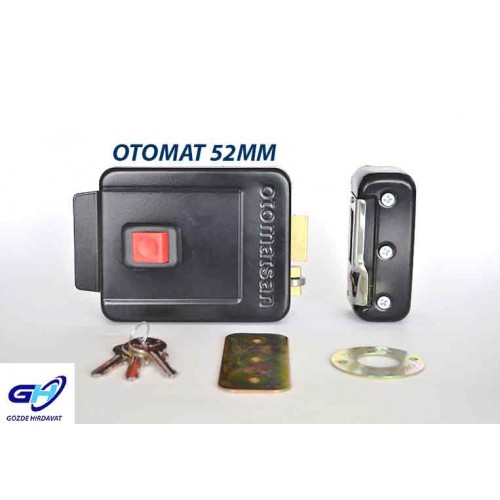 otomatsan 52mm kapi otomat elektrikli apartman kapi kilidi otomatsan gozde hirdavat