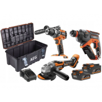 AEG JP18L3-402TB 18V AKÜLÜ SET