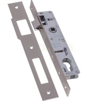 Kale 153 20mm Silindirli Daire Kilidi Dar Tip - NİKEL- Gövde 