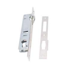 Kale 155 20mm Silindirli Daire Kilidi Makaralı - NİKEL- Gövde 