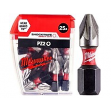 MİLWAUKEE BİTS UÇ PZ2 25MM 25 Lİ PAKET SHOCKWAVE