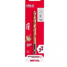 MİLWAUKEE METAL MATKAP UCU HEX GİRİŞLİ HSS-G 7X 109MM