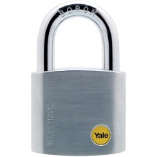 Yale 50 mm DMU Krom Kaplamalı Asma Kilit - Blister