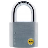 Yale 60mm DMU Krom Kaplamalı Asma Kilit - Blister