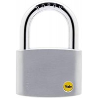 Yale 70mm DMU Krom Kaplamalı Asma Kilit - Blister